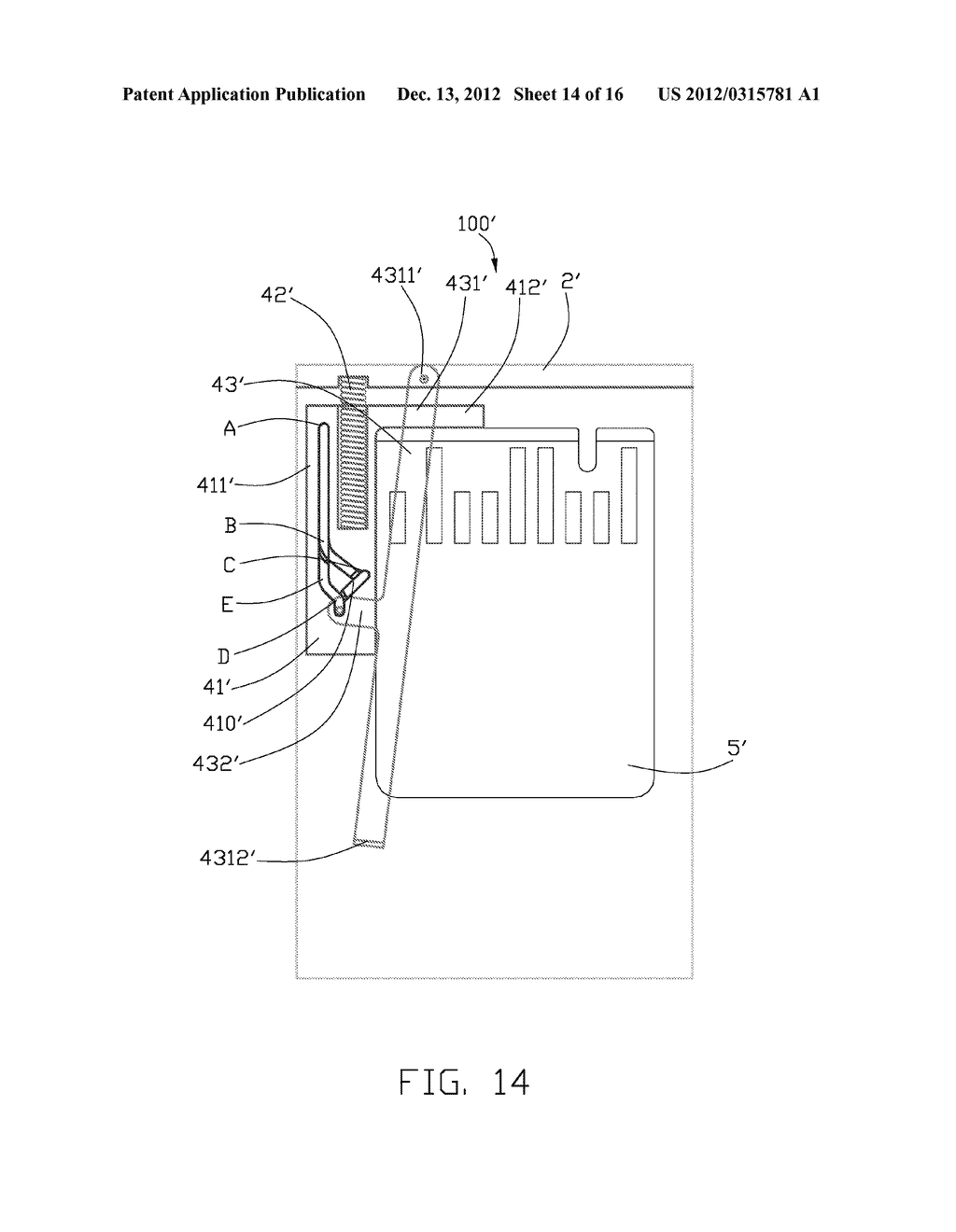 CARD CONNECTOR WITH REAR LATCH - diagram, schematic, and image 15