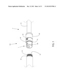 CONNECTOR HAVING A COUPLING MEMBER FOR LOCKING ONTO A PORT AND MAINTAINING     ELECTRICAL CONTINUITY diagram and image