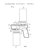 TOY GUN FOR PRESSURIZED CANS diagram and image