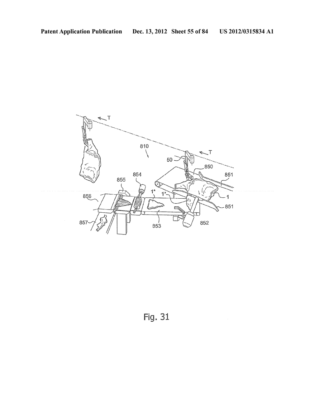 SYSTEM AND METHOD FOR PROCESSING SLAUGHTERED ANIMALS AND/OR PARTS THEREOF - diagram, schematic, and image 56