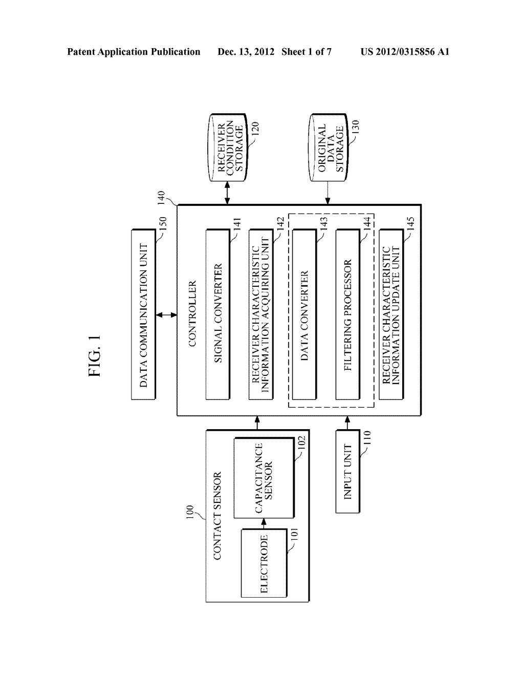 TERMINAL AND METHOD FOR COMMUNICATING IN RESPONSE TO CONTACT - diagram, schematic, and image 02