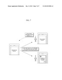 TERMINAL AND METHOD FOR COMMUNICATING IN RESPONSE TO CONTACT diagram and image