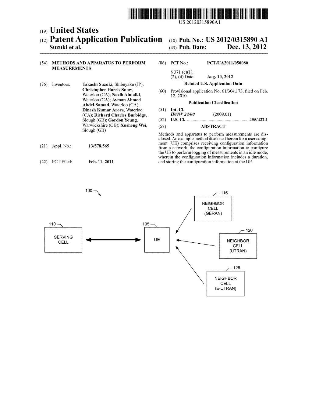 METHODS AND APPARATUS TO PERFORM MEASUREMENTS - diagram, schematic, and image 01