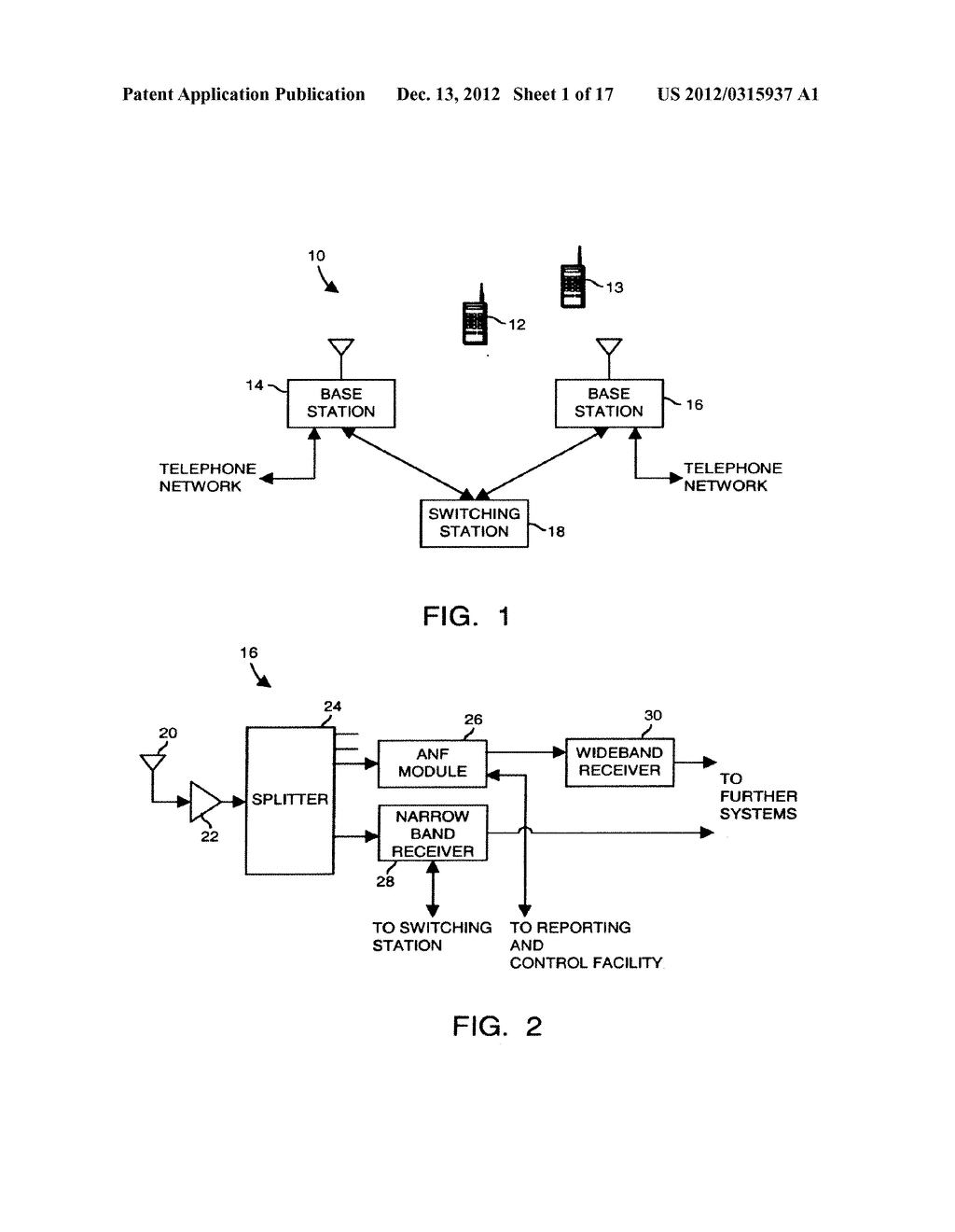 METHOD AND DEVICE FOR MAINTAINING THE PERFORMANCE QUALITY OF A     COMMUNICATION SYSTEM IN THE PRESENCE OF NARROW BAND INTERFERENCE - diagram, schematic, and image 02