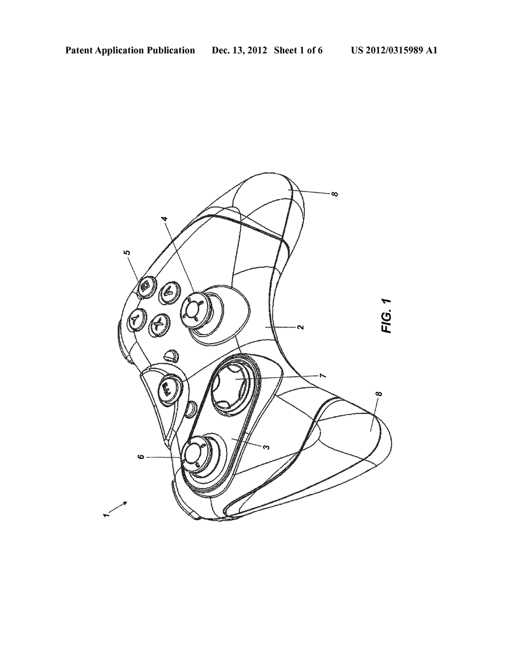 VIDEO GAME CONTROLLER - diagram, schematic, and image 02