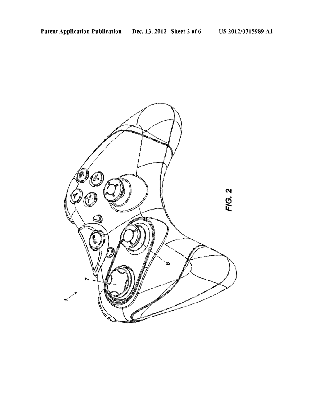 VIDEO GAME CONTROLLER - diagram, schematic, and image 03