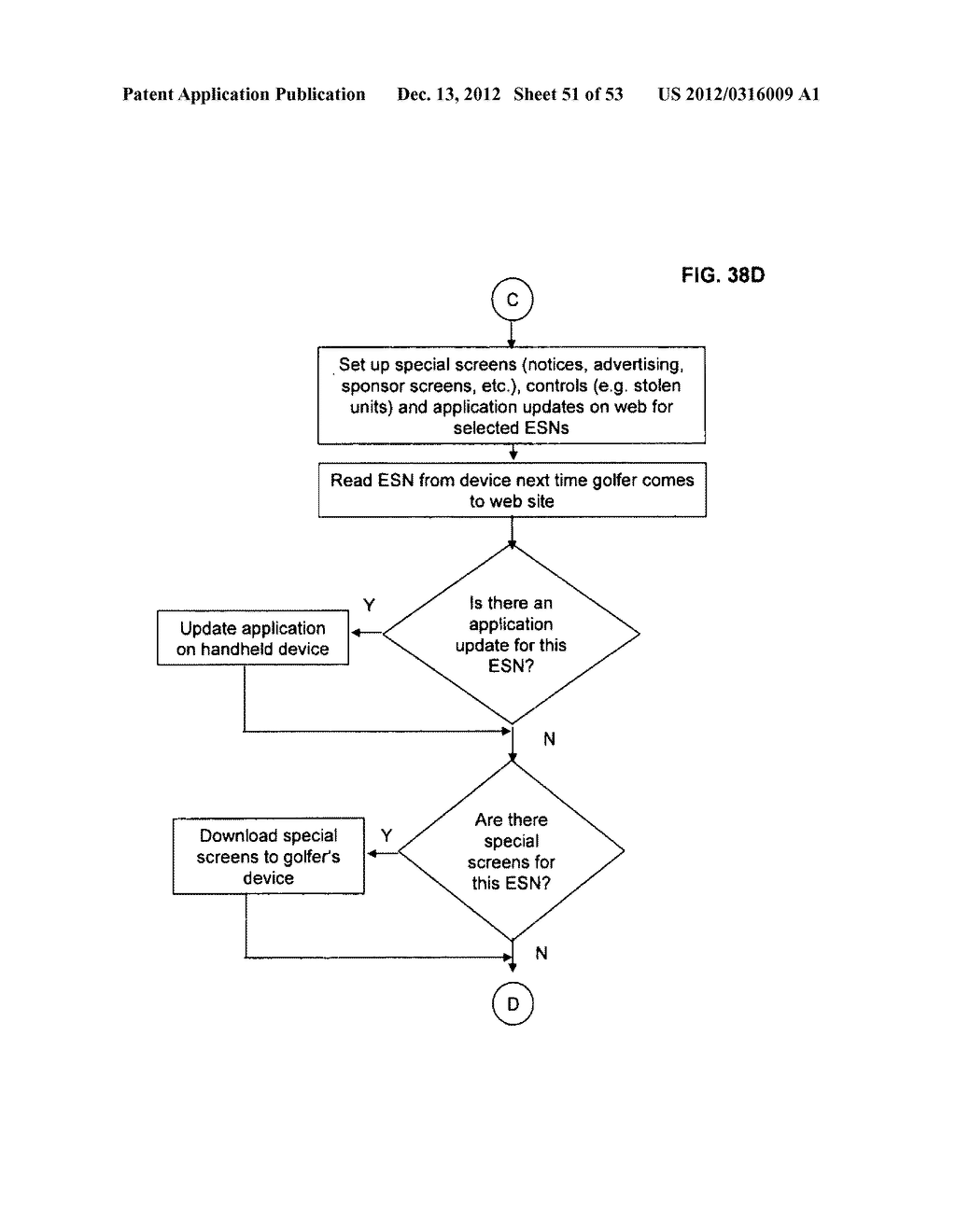 PERSONAL GOLFING ASSISTANT AND METHOD AND SYSTEM FOR GRAPHICALLY     DISPLAYING GOLF RELATED INFORMATION AND FOR COLLECTION, PROCESSING AND     DISTRIBUTION OF GOLF RELATED DATA - diagram, schematic, and image 52