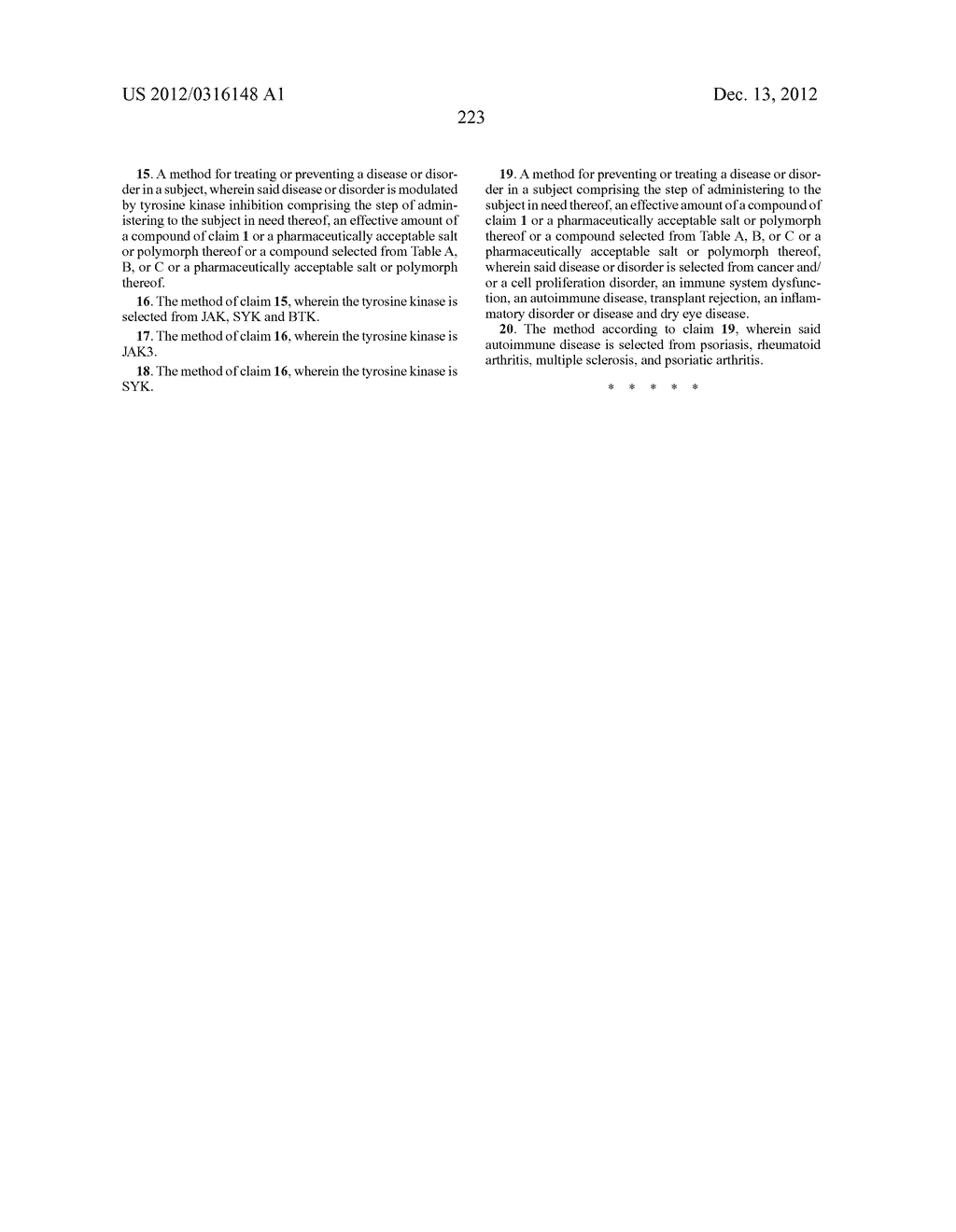 Compositions and Methods for Modulating a Kinase - diagram, schematic, and image 243