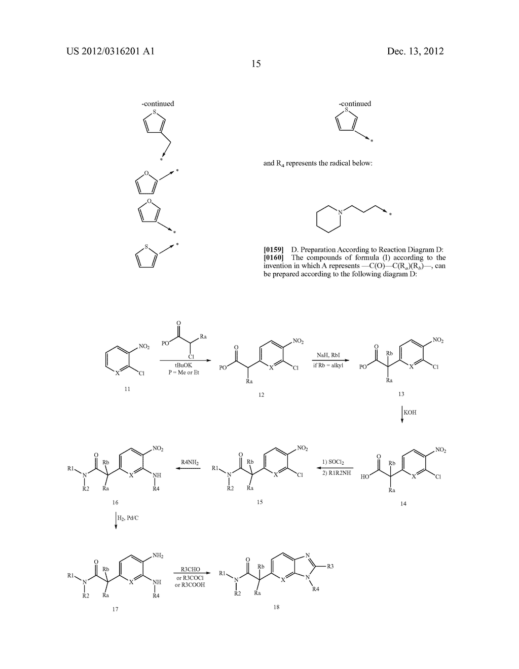 NOVEL BENZIMIDAZOLE AND IMIDAZOPYRIDINE DERIVATIVES AND USE THEREOF AS A     MEDICAMENT - diagram, schematic, and image 16