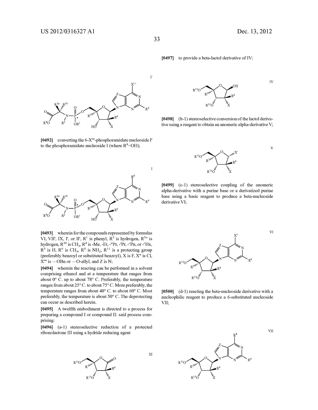 SYNTHESIS OF PURINE NUCLEOSIDES - diagram, schematic, and image 37