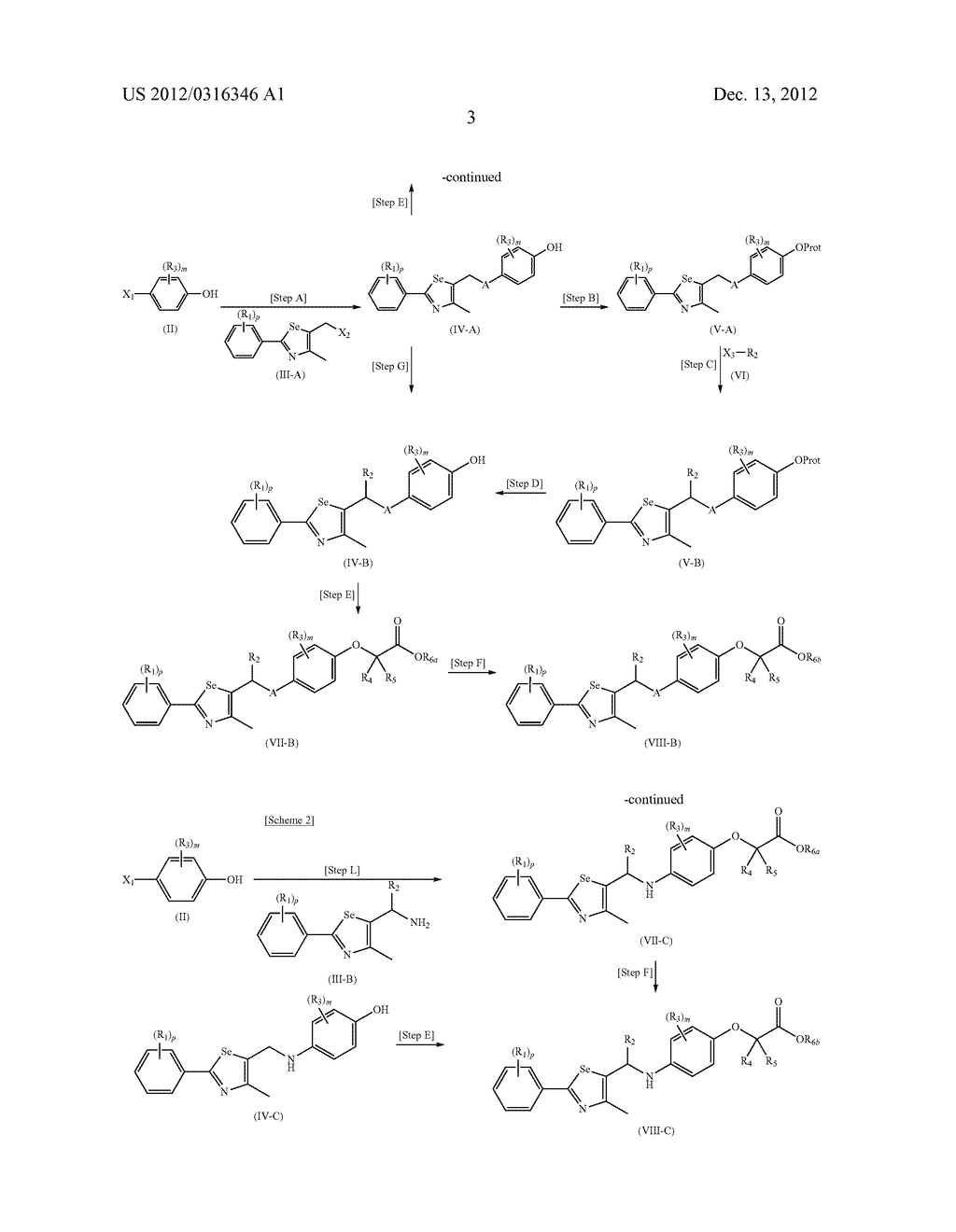 SELENALZOLE DERIVATIVE HAVING LIGAND WHICH ACTIVATES PEROXISOME     PROLIFERATOR ACTIVATED RECEPTOR (PPAR), PREPARING METHOD THEREOF AND     USAGE OF THE CHEMICAL COMPOUNDS - diagram, schematic, and image 05