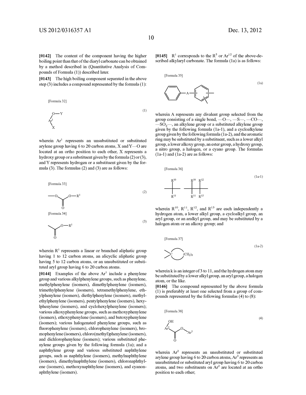 Method for Producing Diaryl Carbonate - diagram, schematic, and image 14