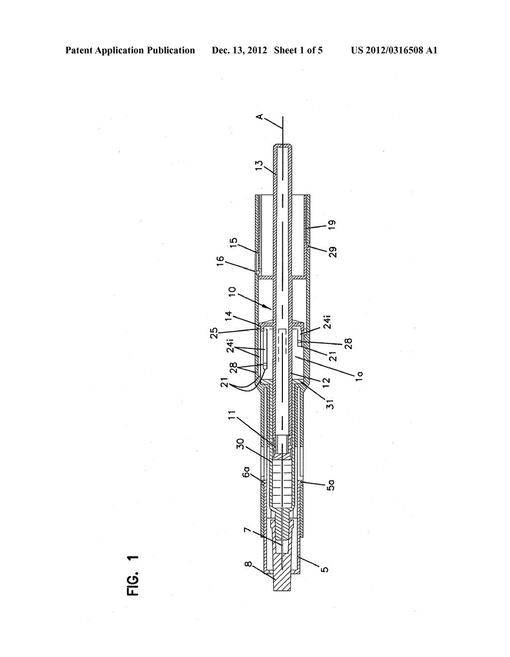 INJECTION DEVICE COMPRISING A NEEDLE PROTECTING SLEEVE - diagram, schematic, and image 02