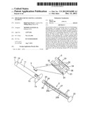 DISCHARGE DEVICE HAVING A LOCKING ELEMENT diagram and image