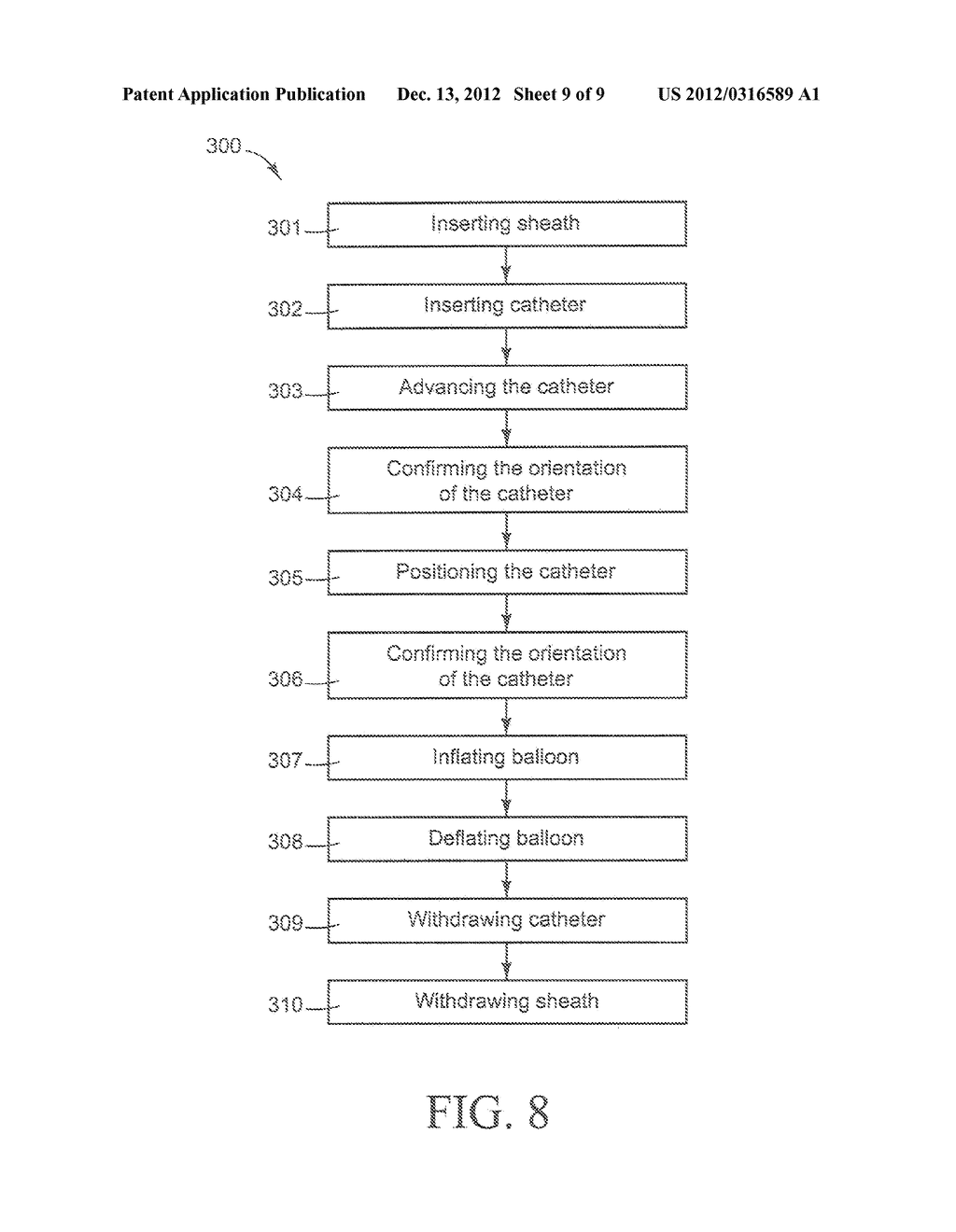 Balloon catheter with raised elements and visual marker - diagram, schematic, and image 10