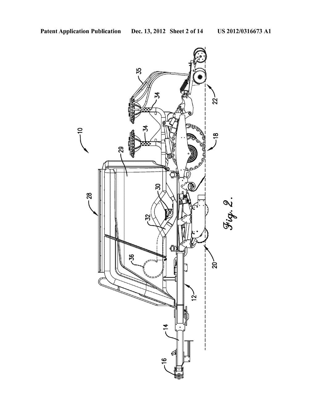 AGRICULTURAL IMPLEMENT HAVING HOPPER WEIGHING SYSTEM - diagram, schematic, and image 03