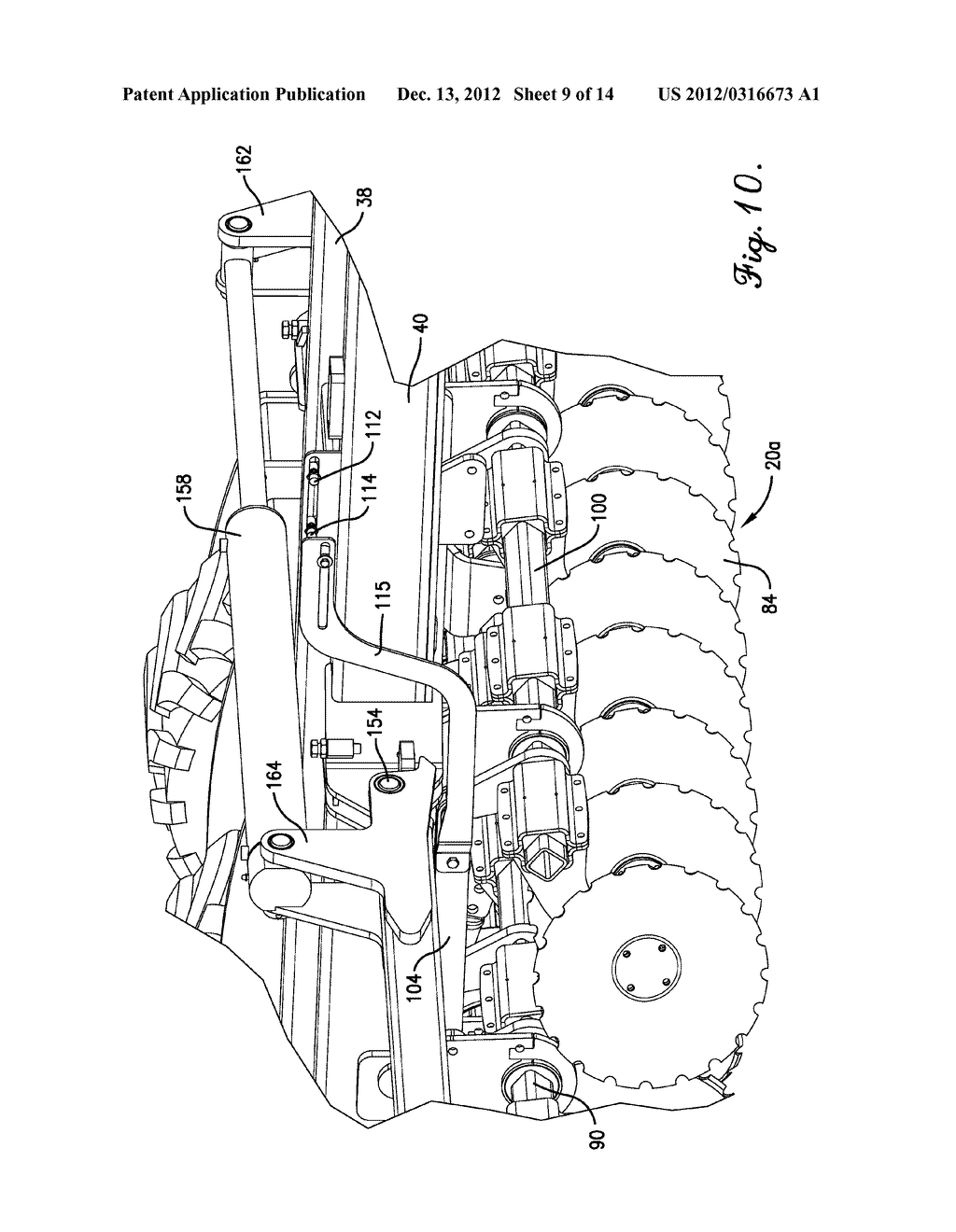 AGRICULTURAL IMPLEMENT HAVING HOPPER WEIGHING SYSTEM - diagram, schematic, and image 10