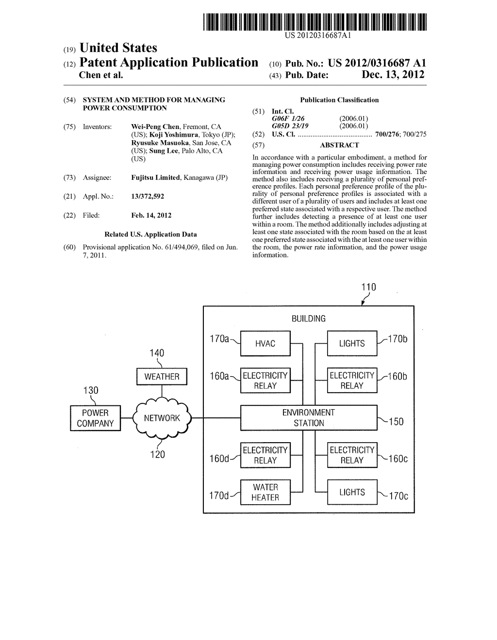 System and Method for Managing Power Consumption - diagram, schematic, and image 01