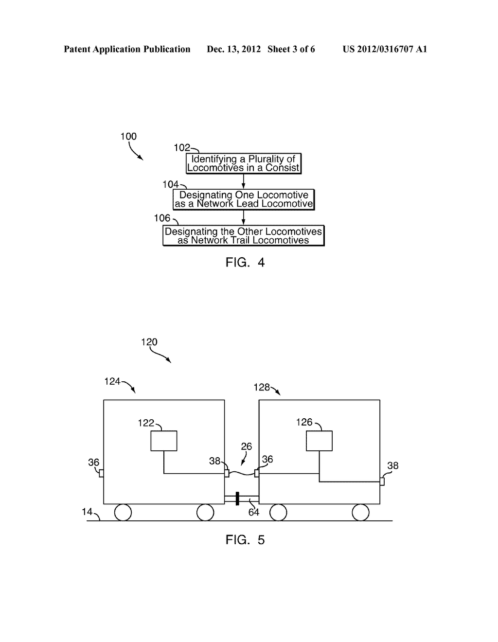 SYSTEM AND METHOD FOR ESTABLISHING A NETWORK ACROSS A LOCOMOTIVE CONSIST     OR OTHER VEHICLE CONSIST - diagram, schematic, and image 04