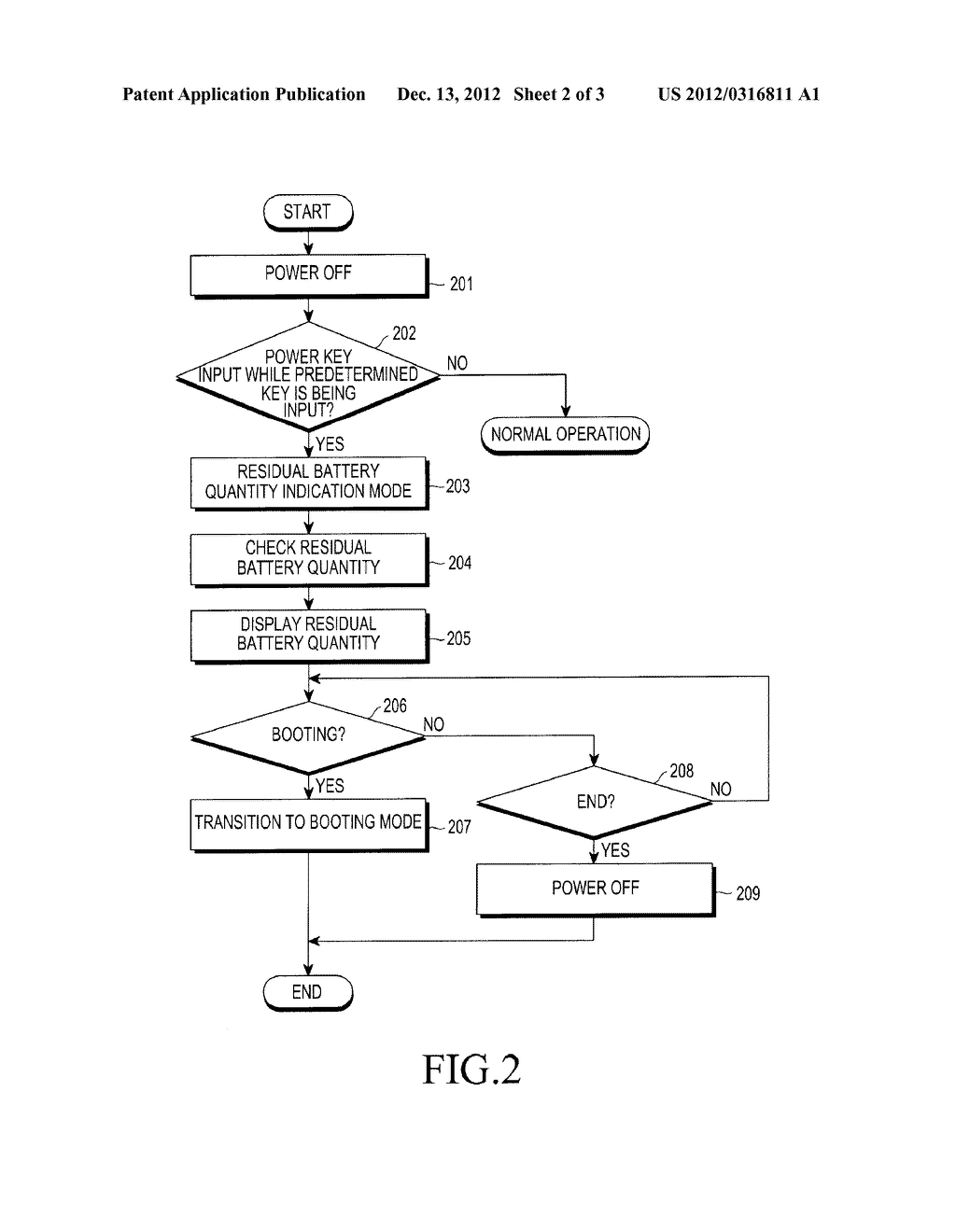 APPARATUS AND METHOD FOR DETERMINING A REMAINING BATTERY LIFE OF A     PORTABLE TERMINAL - diagram, schematic, and image 03