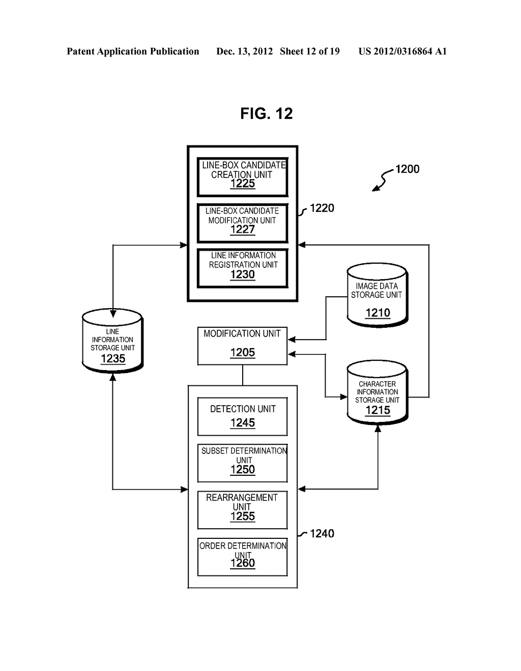 READING ORDER DETERMINATION APPARATUS, METHOD, AND PROGRAM FOR DETERMINING     READING ORDER OF CHARACTERS - diagram, schematic, and image 13