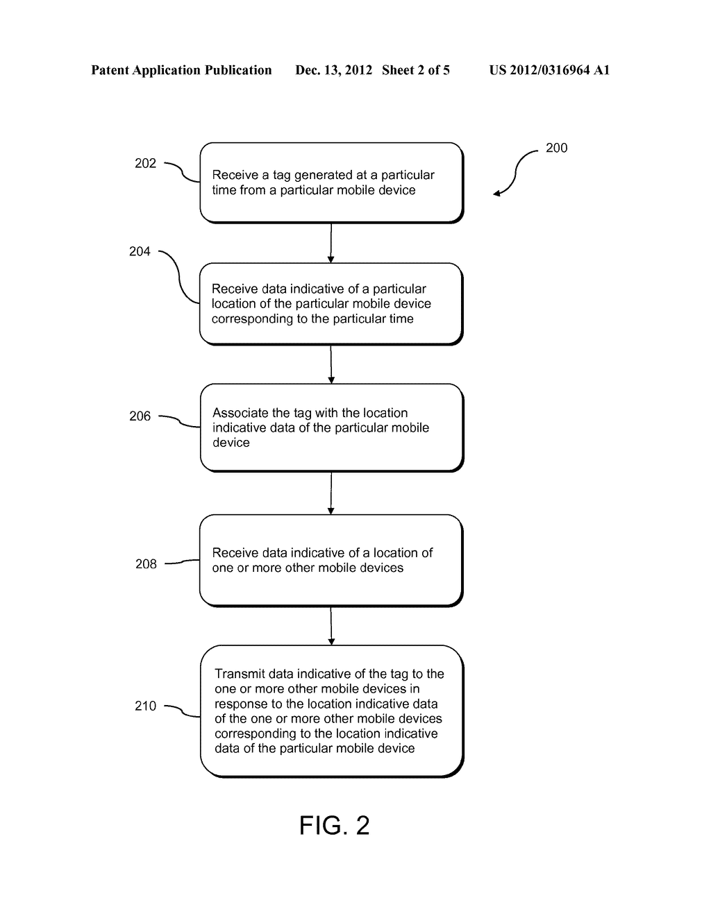 SYSTEM AND METHOD FOR AGGREGATING AND DISSEMINATING MOBILE DEVICE TAG DATA - diagram, schematic, and image 03