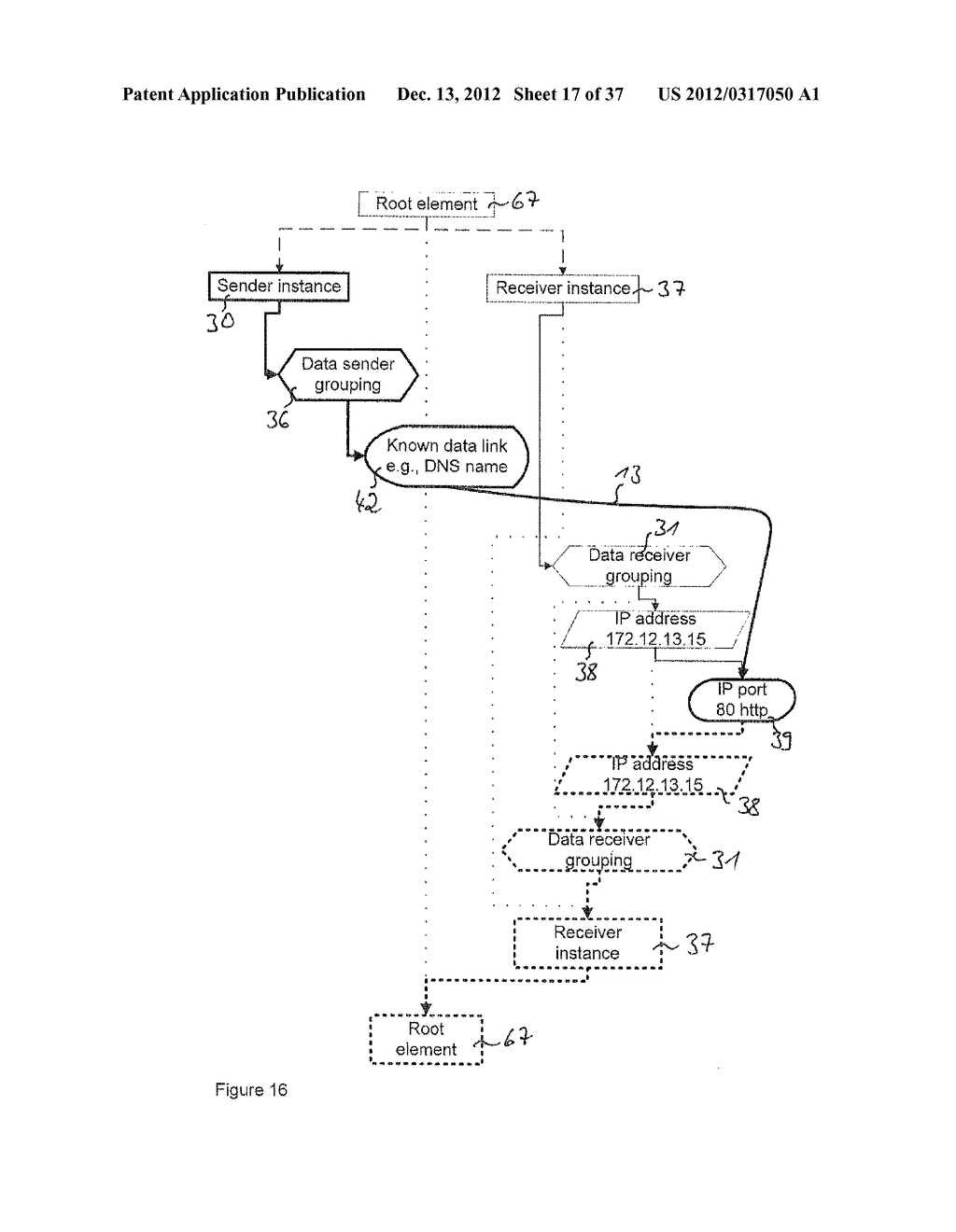 METHOD, COMPUTER PROGRAM PRODUCT AND COMPUTER-READABLE STORAGE MEDIUM FOR     THE GENERIC CREATION OF A STRUCTURE TREE FOR DESCRIBING AN IT PROCESS - diagram, schematic, and image 18