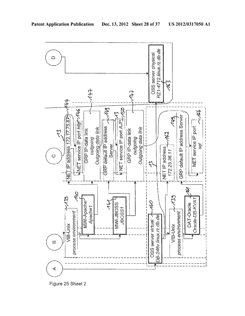 METHOD, COMPUTER PROGRAM PRODUCT AND COMPUTER-READABLE STORAGE MEDIUM FOR     THE GENERIC CREATION OF A STRUCTURE TREE FOR DESCRIBING AN IT PROCESS - diagram, schematic, and image 29