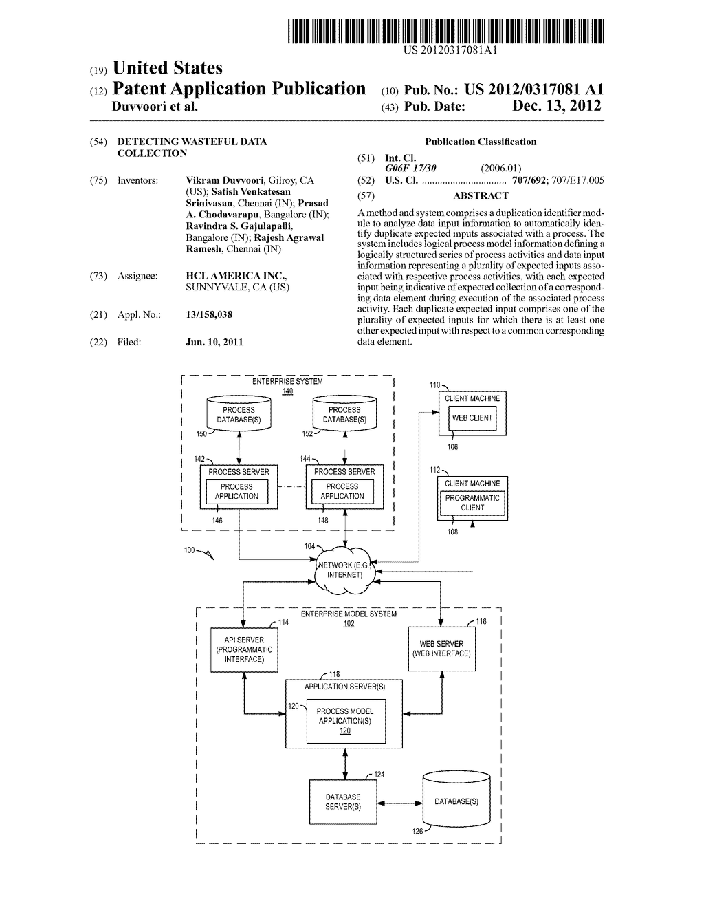 DETECTING WASTEFUL DATA COLLECTION - diagram, schematic, and image 01