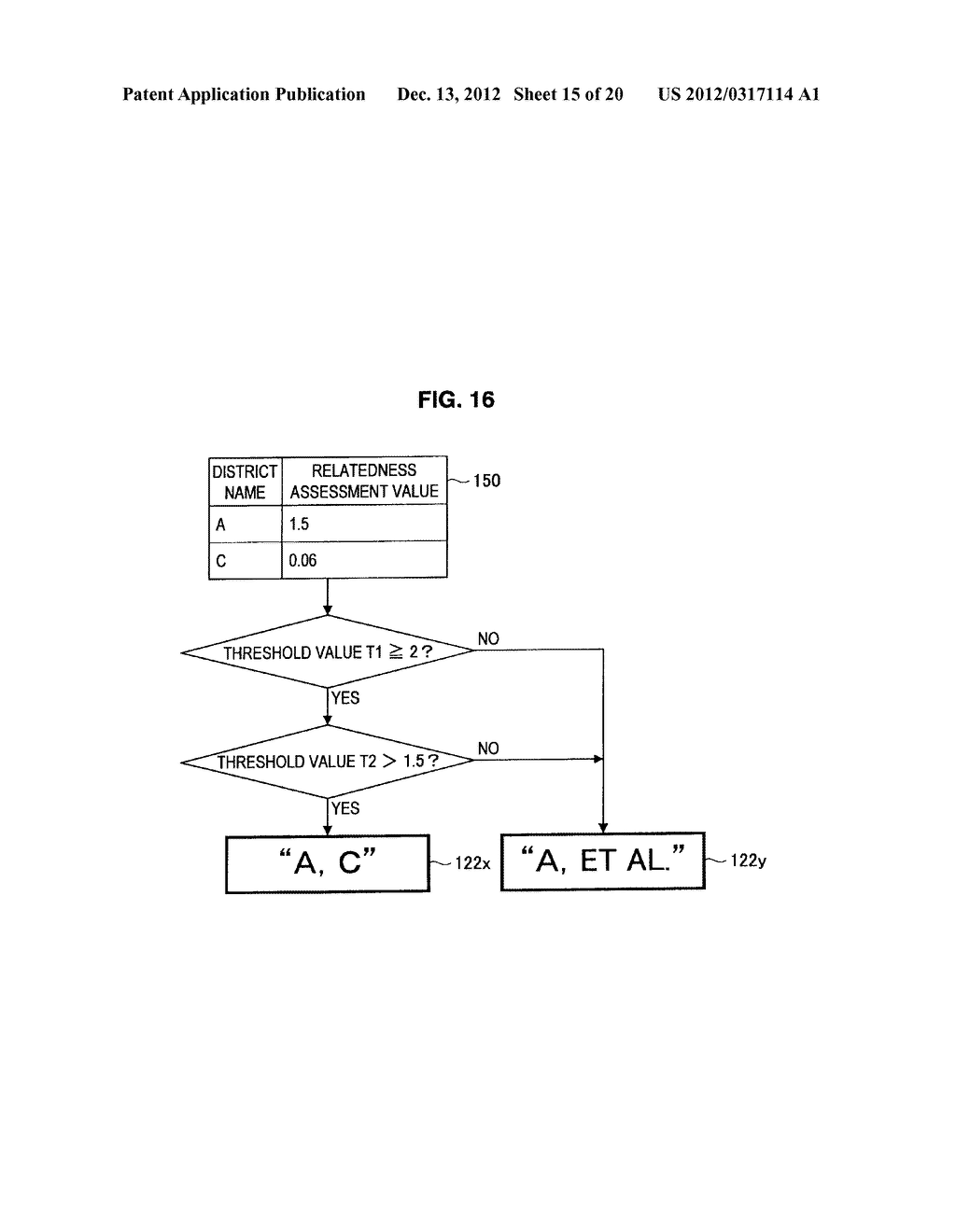 INFORMATION PROCESSING DEVICE, METHOD, AND COMPUTER PROGRAM PRODUCT - diagram, schematic, and image 16