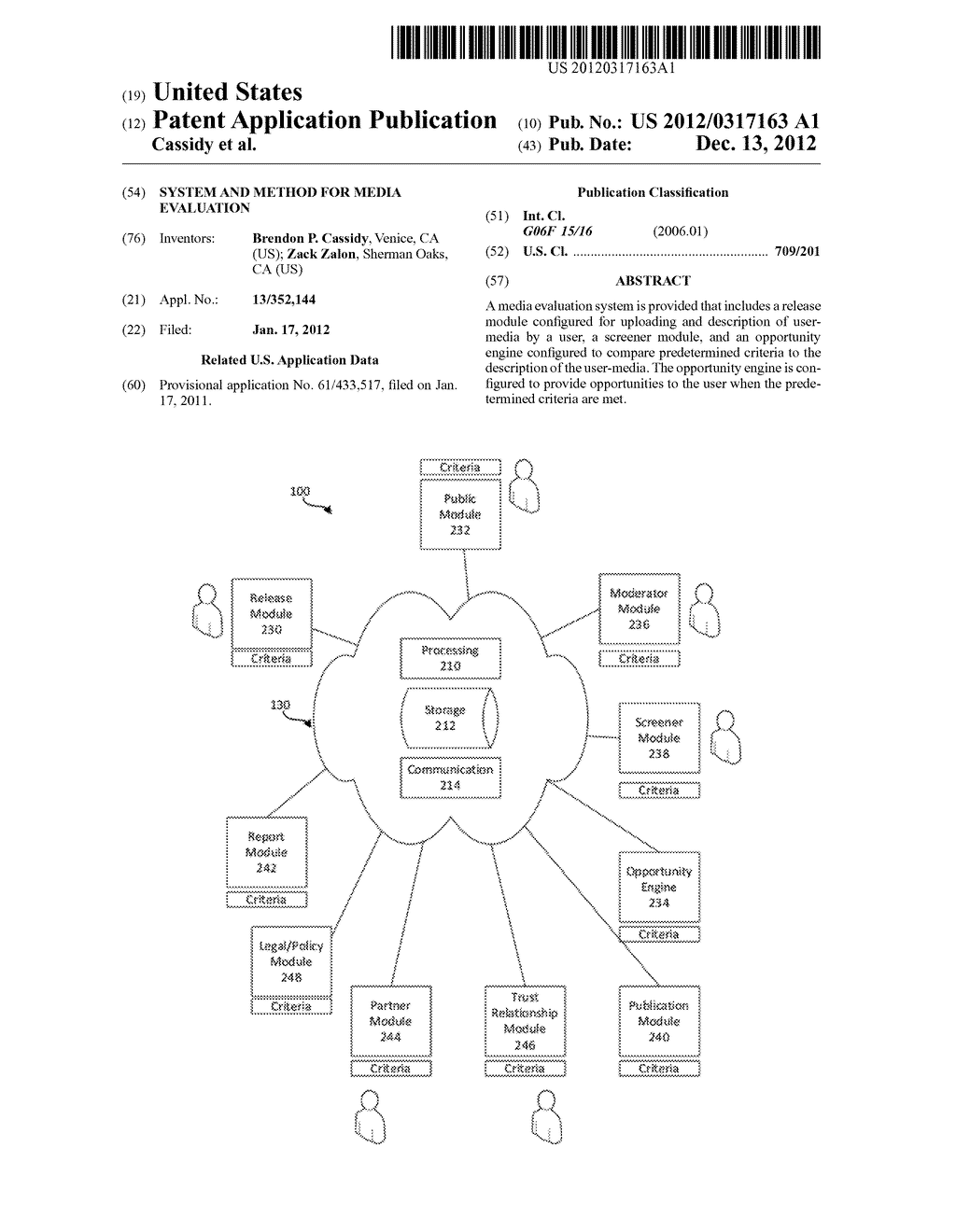 System and Method for Media Evaluation - diagram, schematic, and image 01