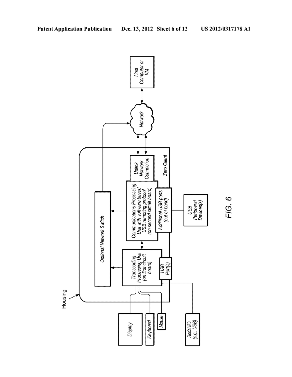 Zero Client Device With Integrated Virtual Private Network Capability - diagram, schematic, and image 07