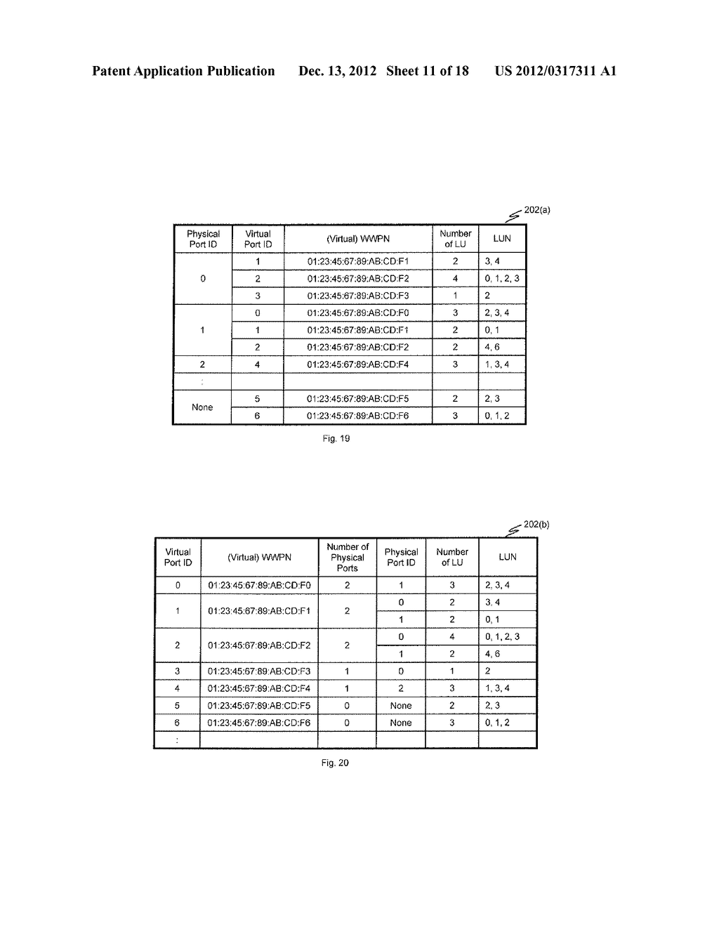 METHODS AND APPARATUS FOR MANAGING VIRTUAL PORTS AND LOGICAL UNITS ON     STORAGE SYSTEMS - diagram, schematic, and image 12