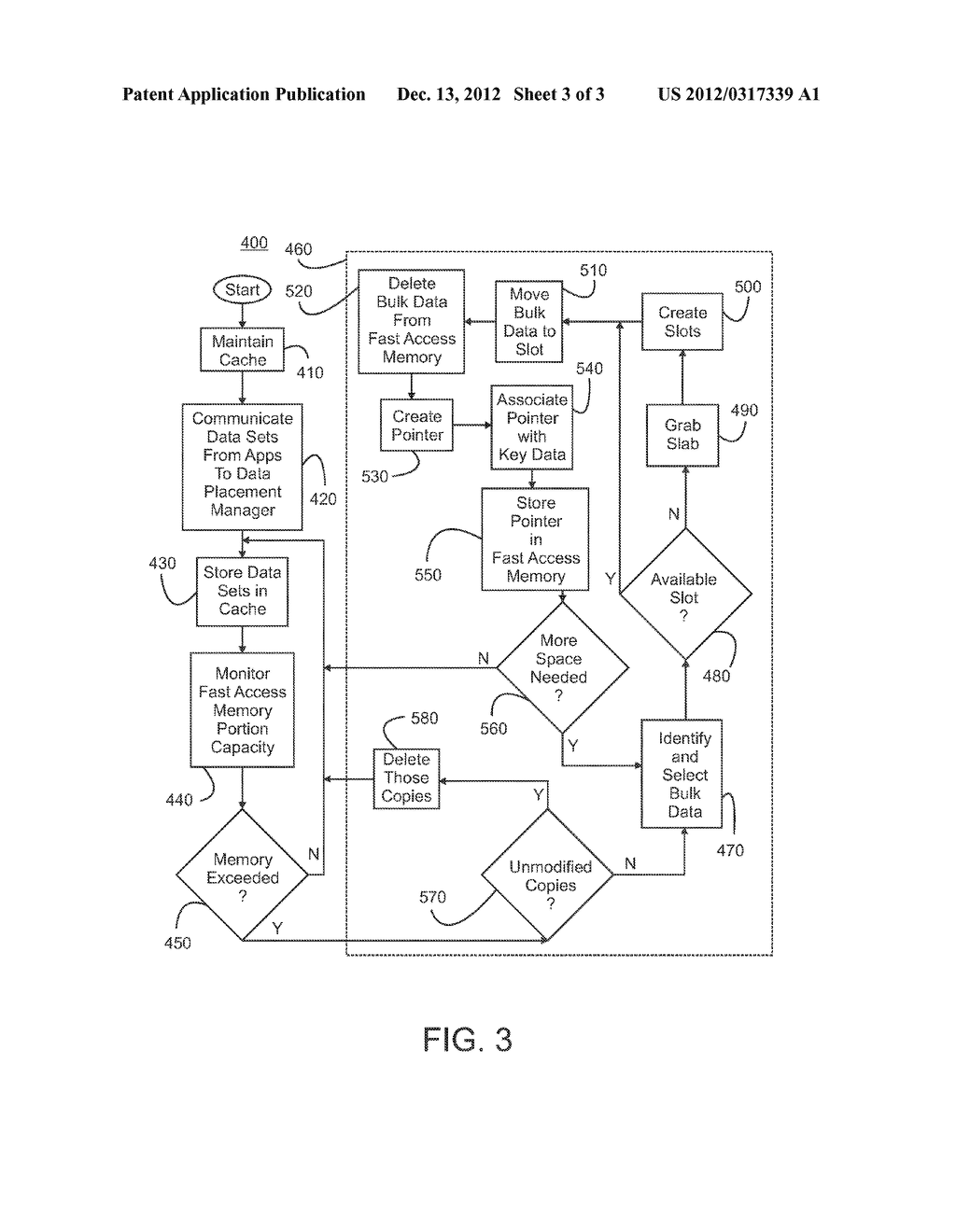 SYSTEM AND METHOD FOR CACHING DATA IN MEMORY AND ON DISK - diagram, schematic, and image 04