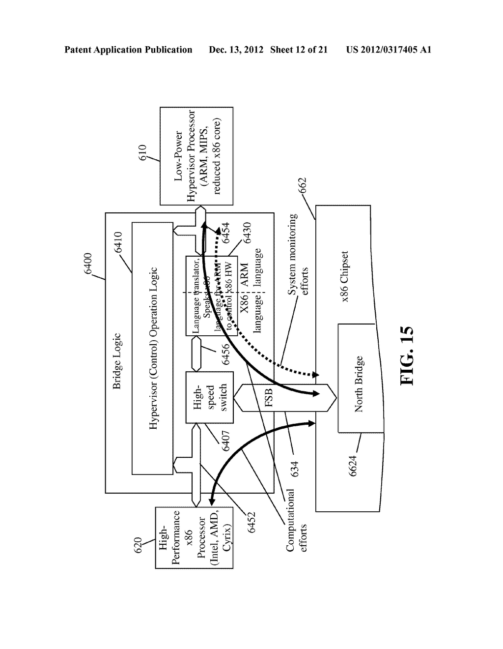 METHOD OF OPERATING A HETEROGENEOUS COMPUTER SYSTEM - diagram, schematic, and image 13