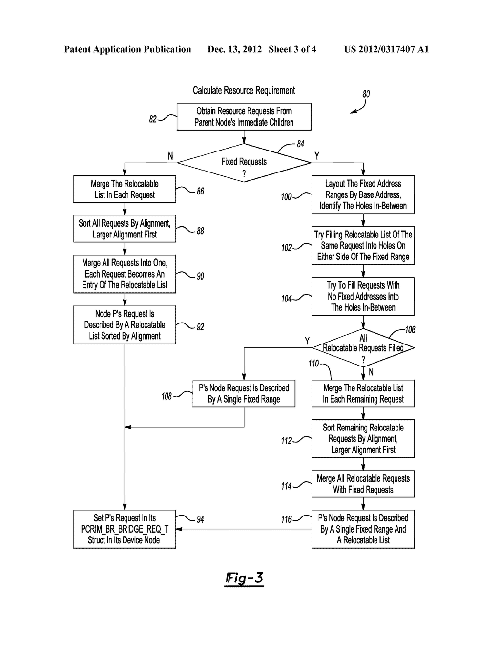 APPARATUS AND METHOD FOR PERFORMING A REBALANCE OF RESOURCES FOR ONE OR     MORE DEVICES AT BOOT TIME - diagram, schematic, and image 04