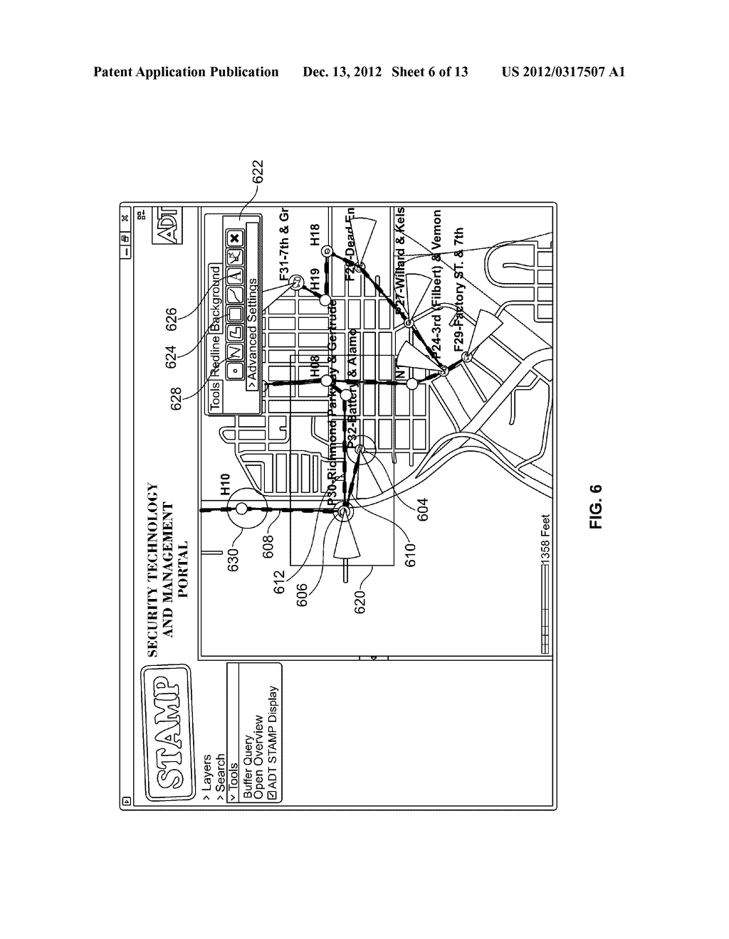 METHOD AND DATABASE TO PROVIDE A SECURITY TECHNOLOGY AND MANAGEMENT PORTAL - diagram, schematic, and image 07