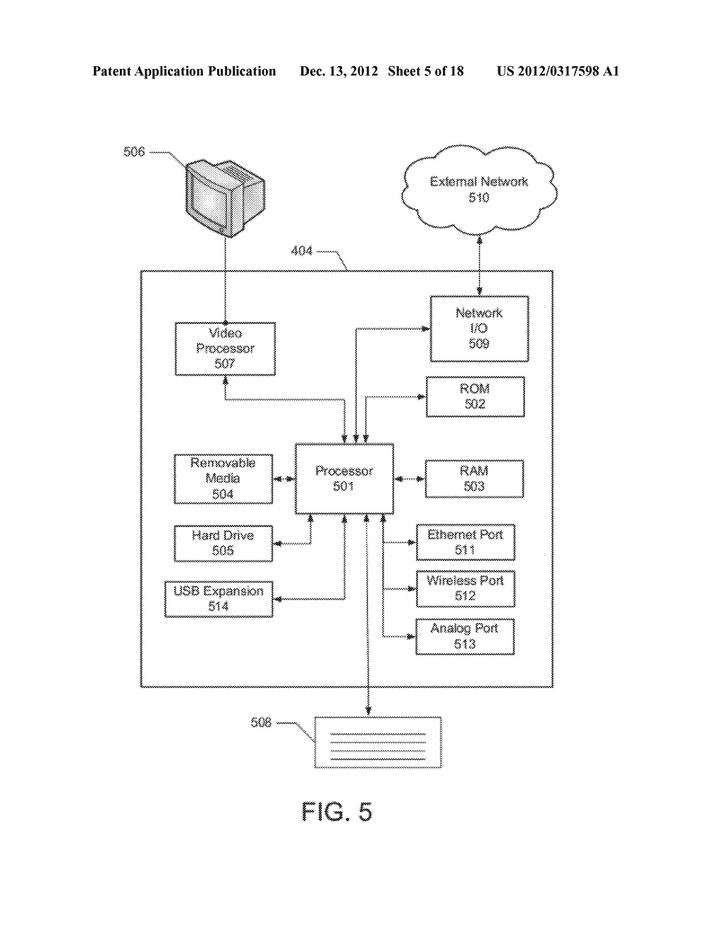 Multiple Video Content in a Composite Video Stream - diagram, schematic, and image 06