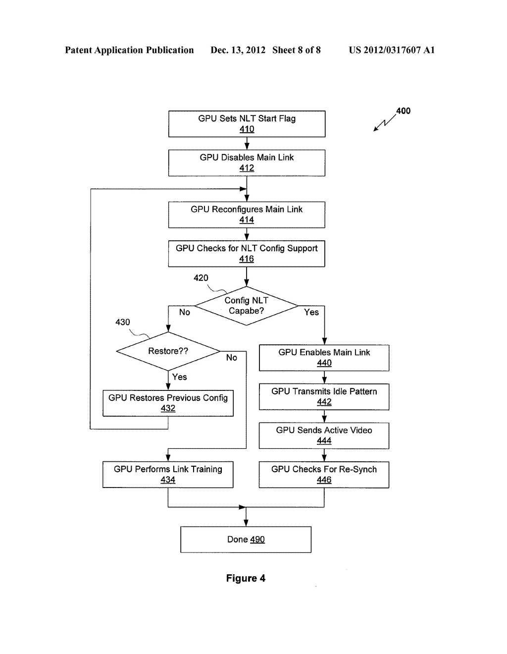 SYSTEM AND METHOD FOR DYNAMICALLY CONFIGURING A SERIAL DATA LINK IN A     DISPLAY DEVICE - diagram, schematic, and image 09