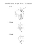 HINGE MECHANISM, AND MONITOR OPENING AND CLOSING MECHANISM diagram and image