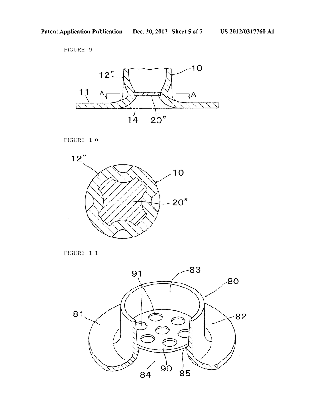 Button Fastener, Method for Forming Button Fastener, Eyelet, and Method     for Forming Eyelet - diagram, schematic, and image 06