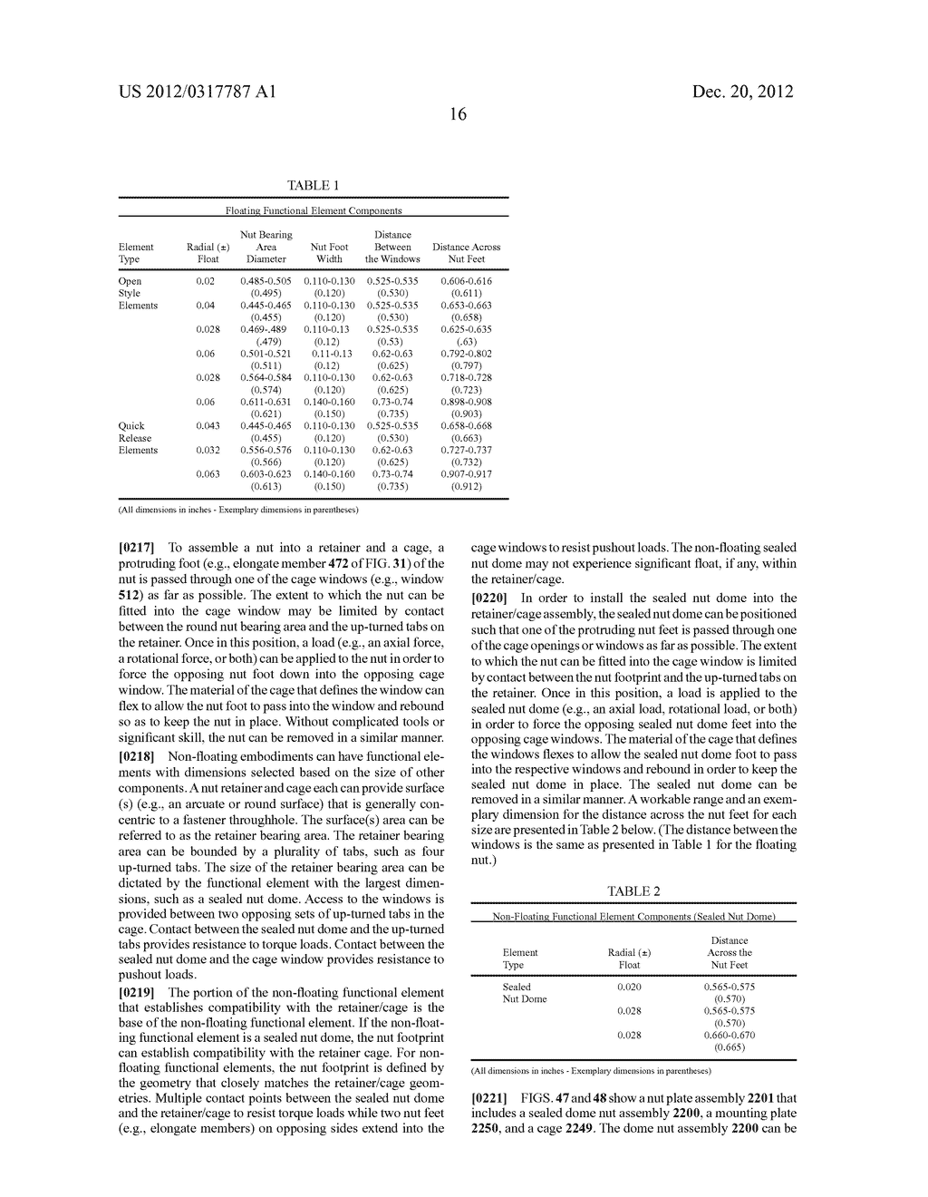 MODULAR NUT PLATES WITH CLOSED NUT ASSEMBLIES - diagram, schematic, and image 63