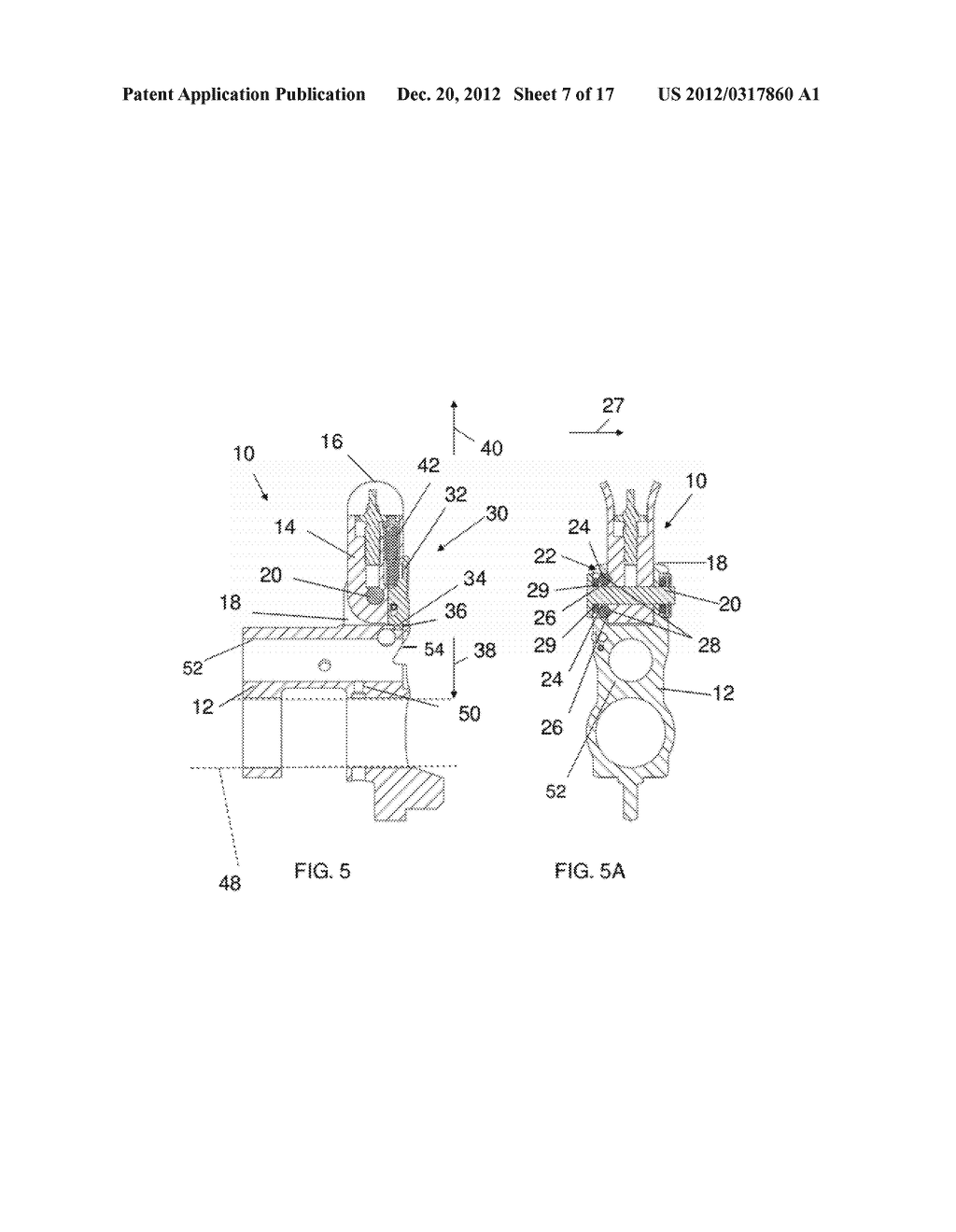 LOCKING FRONT SIGHT FOR A FIREARM AND FIREARM WITH LOCKING FRONT SIGHT - diagram, schematic, and image 08