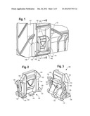 LATCH MECHANISM FOR FRONT OPENING LID diagram and image