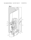 LATCH MECHANISM FOR FRONT OPENING LID diagram and image