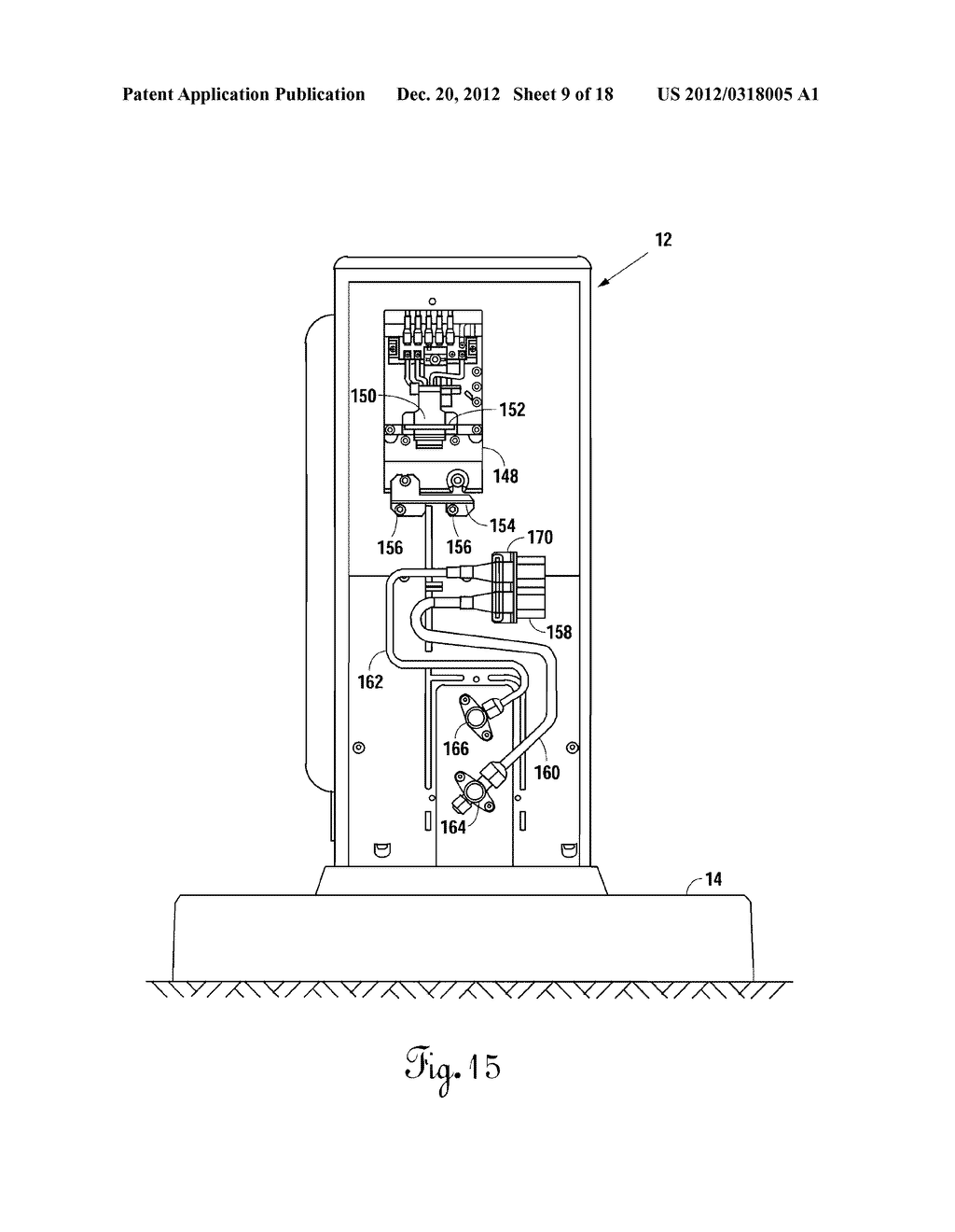 APPARATUS AND METHOD FOR INSTALLATION BY UNLICENSED PERSONNEL OF A     PRE-CHARGED, DUCTLESS HEATING/COOLING SYSTEM - diagram, schematic, and image 10