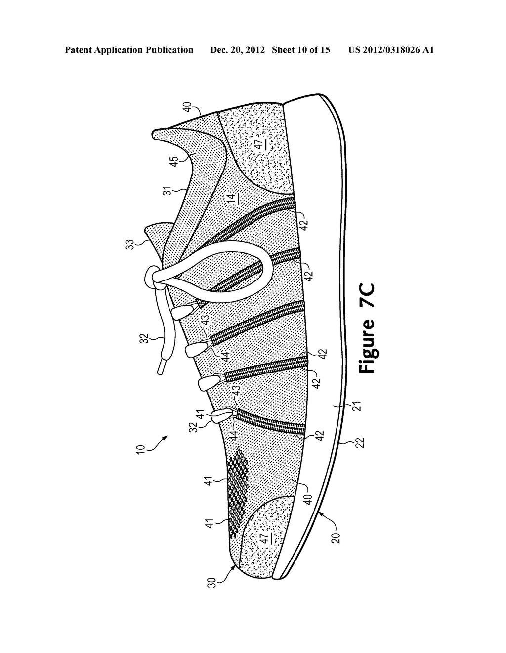 Article Of Footwear Having An Upper Incorporating A Knitted Component - diagram, schematic, and image 11