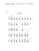 PRINTED MATERIAL WITH MUSICAL SCORE AND DISPLAY APPARATUS FOR DISPLAYING     MUSICAL SCORE OF PRINTED MATERIAL WITH MUSICAL SCORE diagram and image