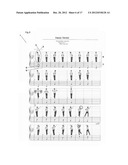 PRINTED MATERIAL WITH MUSICAL SCORE AND DISPLAY APPARATUS FOR DISPLAYING     MUSICAL SCORE OF PRINTED MATERIAL WITH MUSICAL SCORE diagram and image