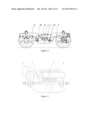 CENTRAL SUSPENSION DEVICE, WAGON BOGIE AND EXPRESS RAILWAY WAGON diagram and image